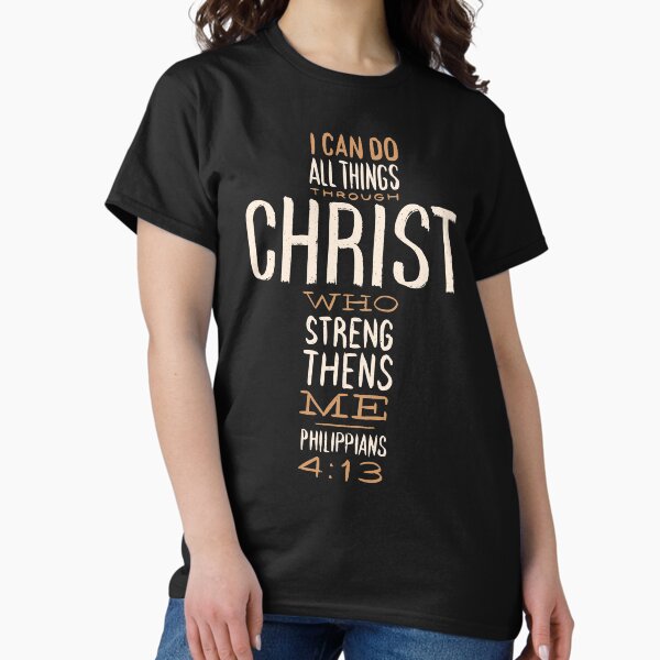 Item preview, Christian Quote I Can Do All Things Through Christ Who Strengthens Me designed and sold by SebleTam.