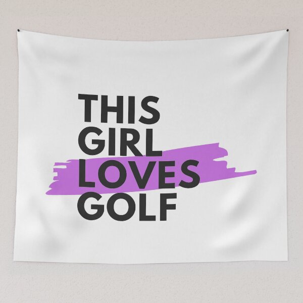 Item preview, This girl loves golf designed and sold by TheGreenGoat.