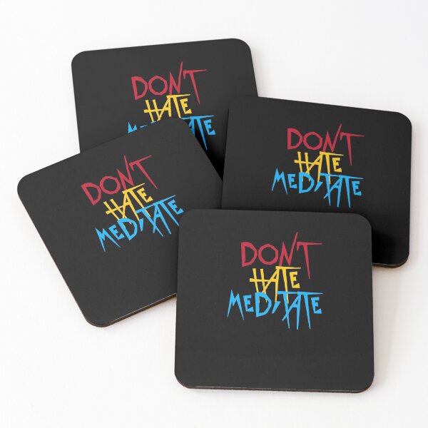 Item preview, Don't hate meditate 9 designed and sold by arnabbabai.
