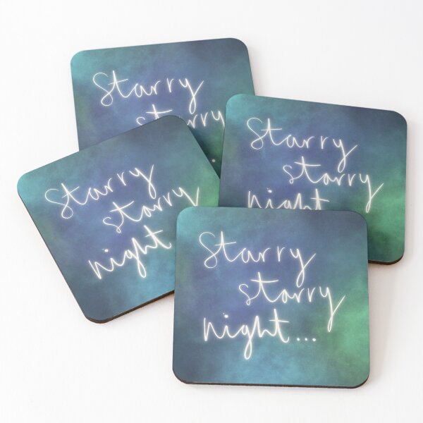 Item preview, Starry starry night (blue) designed and sold by Caitlin Sprake-Follett.
