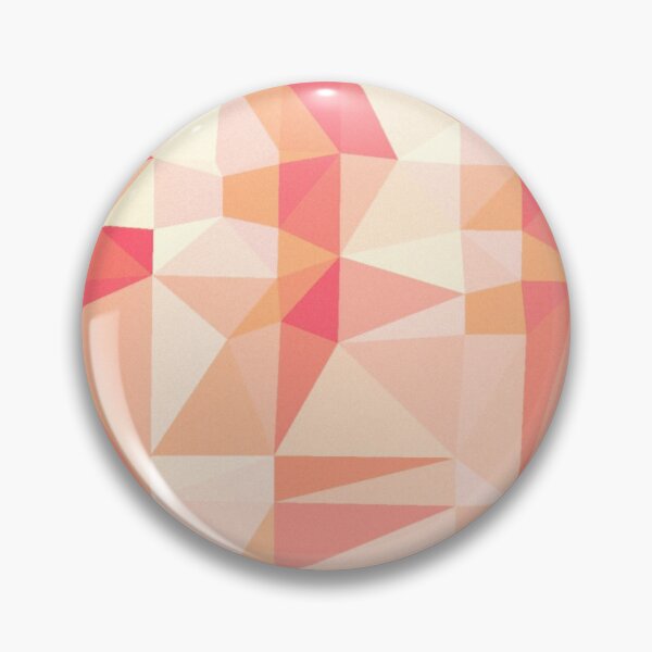 Item preview, Triangle patchwork- pink to orange tone  designed and sold by wiwiart.
