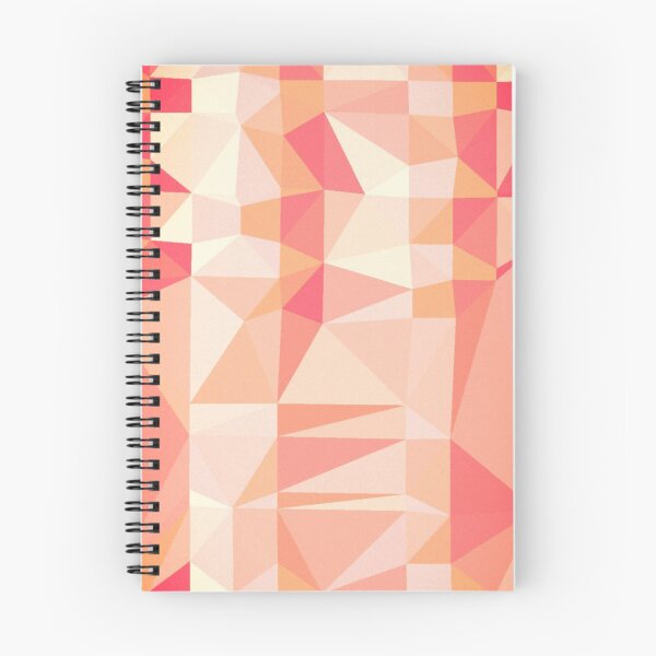 Item preview, Triangle patchwork- pink to orange tone  designed and sold by wiwiart.