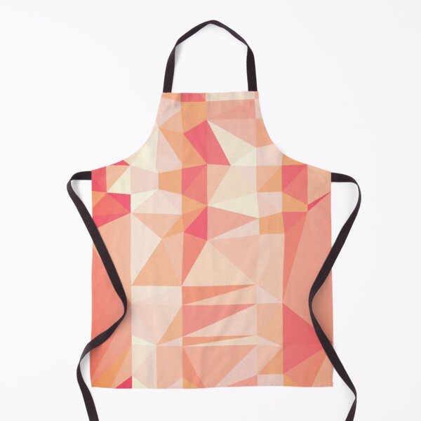 Item preview, Triangle patchwork- pink to orange tone  designed and sold by wiwiart.