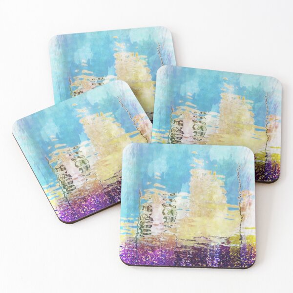 Item preview, Abstract Art Swirling Water Funnels Print designed and sold by Mary Riley.