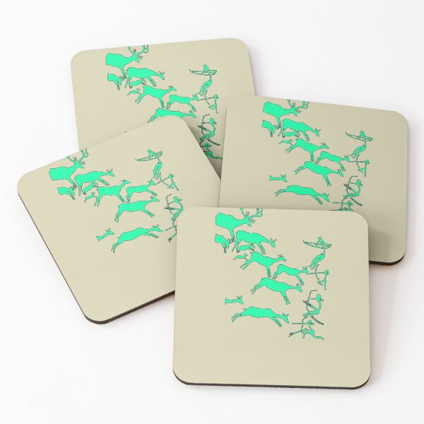 Item preview, Ancient Human Cave Painting Pop-Art designed and sold by Mustard Prophet.