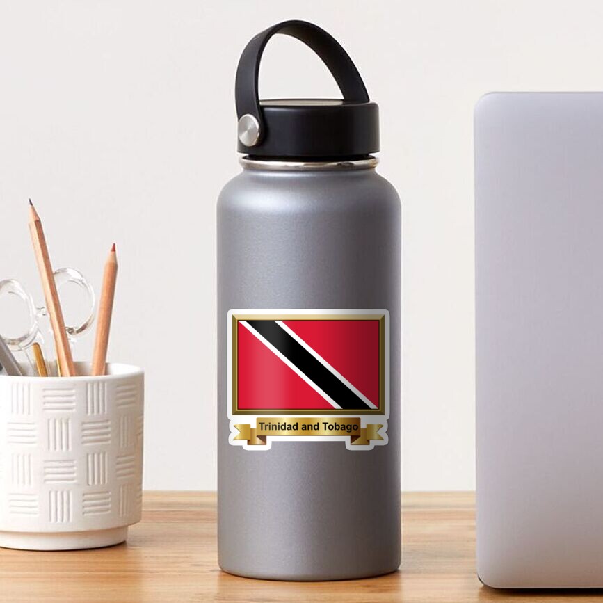 "Trinidad & Tobago Flag Gifts, Masks, Stickers & Products (N)" Sticker