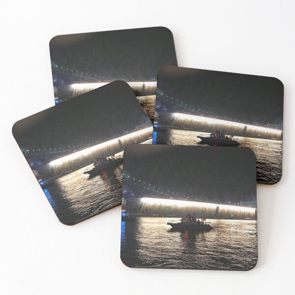 Item preview, Cascading Fireworks on the Brooklyn Bridge Circa 2019 designed and sold by prapa.