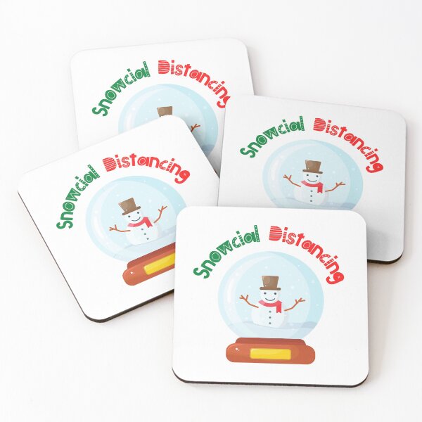 Item preview, Snowcial Distancing designed and sold by chulitad.