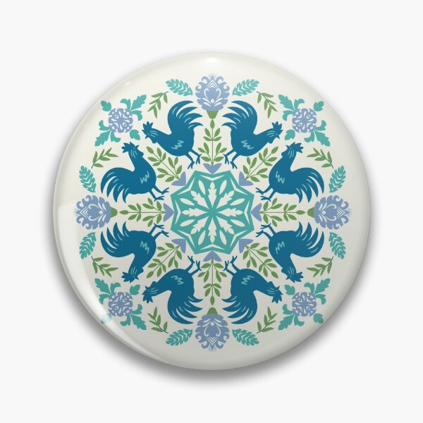 Item preview, Blue Roosters designed and sold by Barbara Pixton.