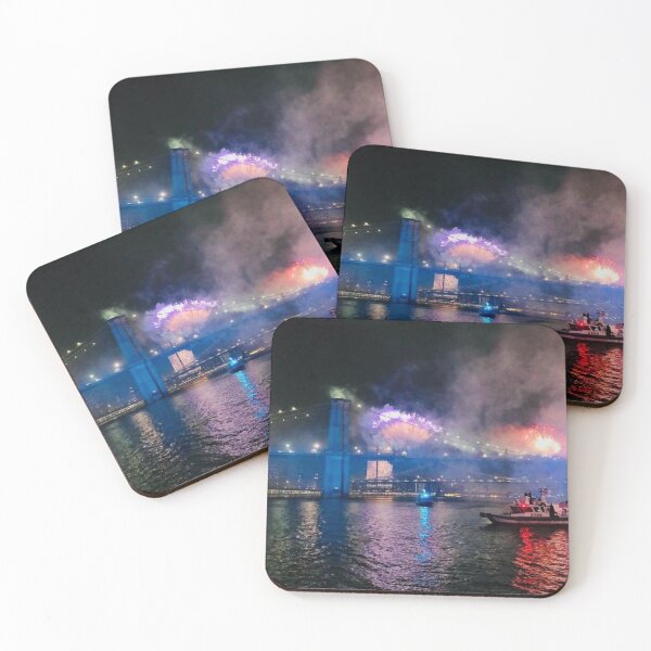 Item preview, Colorful Fireworks New York City Circa 2019 designed and sold by prapa.