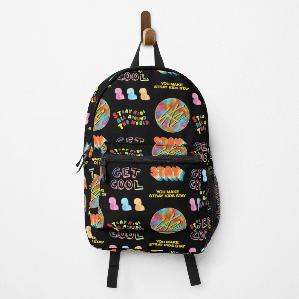 STICKER PACK - Stray Kids SKZ Quotes Funny Cute Collage BRIGHT [BUY MEDIUM  OR LARGER FOR STICKER PACK] Backpack for Sale by SugarSaint