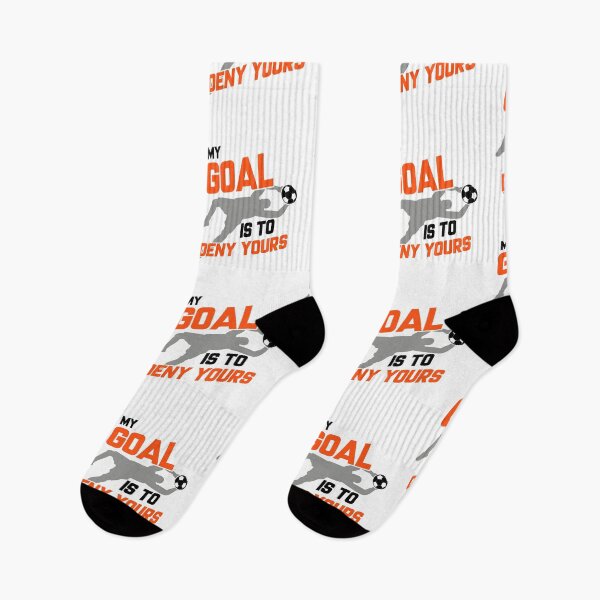 Item preview, My Goal Is To Deny Yours Soccer Goalie Goalkeeper designed and sold by perfectpresents.