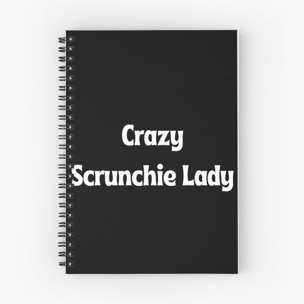Item preview, Crazy Scrunchie Lady designed and sold by ArtIsSixthSense.