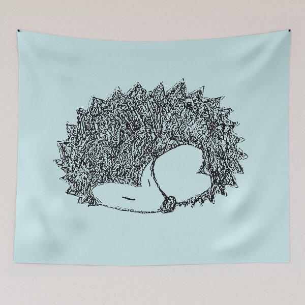Item preview, Sleeping hedgehog designed and sold by ZsLSz.