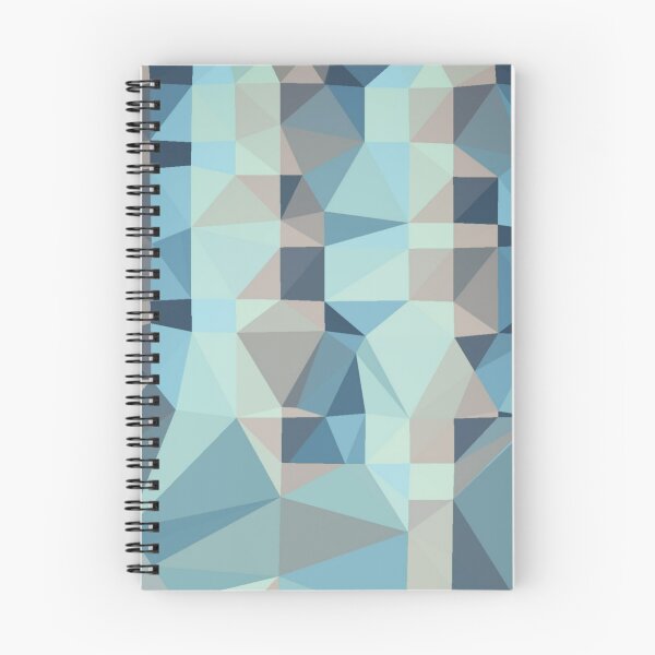 Item preview, Triangle patchwork-Blue tone  designed and sold by wiwiart.
