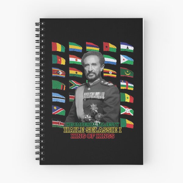 Item preview, Haile Selassie Héroe de África designed and sold by RastaMerch.