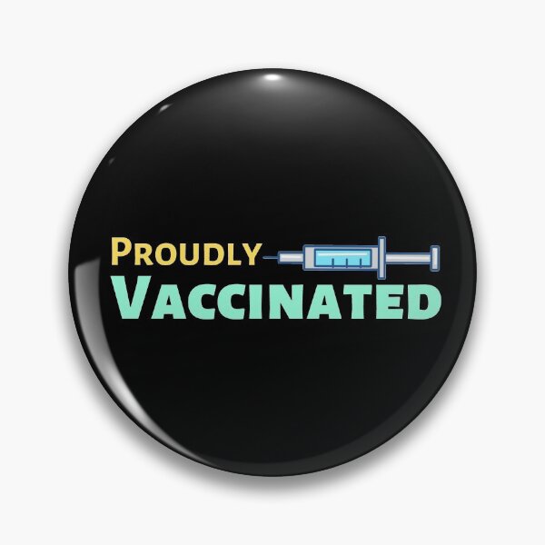 Item preview, Proudly Vaccinated designed and sold by Joy Poddar.