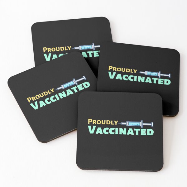 Item preview, Proudly Vaccinated designed and sold by Joy Poddar.