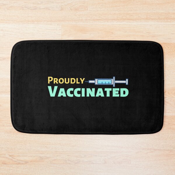 Item preview, Proudly Vaccinated designed and sold by Joy Poddar.