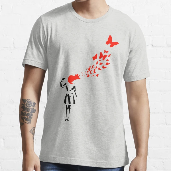 Butterfly Girl Suicide Essential T-Shirt for Sale by WE-ARE-BANKSY