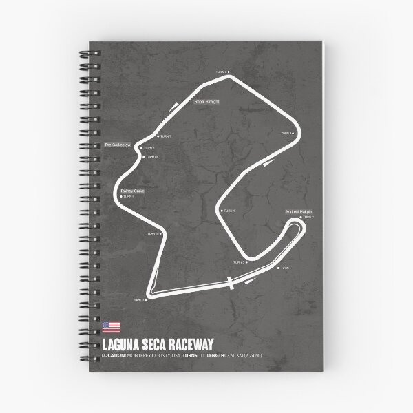 Item preview, Laguna Seca Raceway designed and sold by Mapstars.