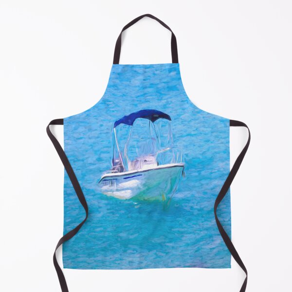 Item preview, Barbados Speedboat Art designed and sold by Londonimages.