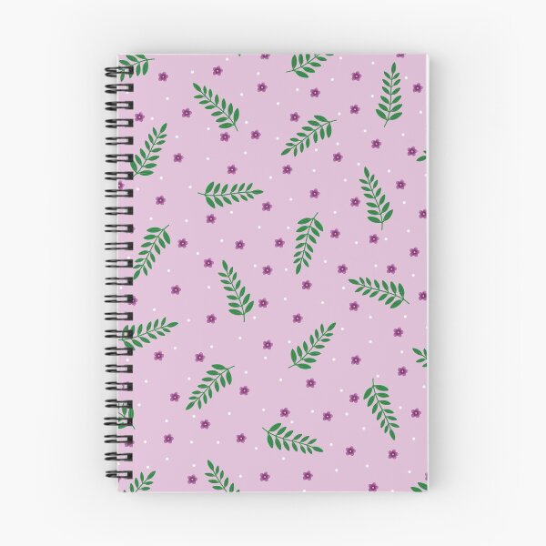 Item preview, Cute Green Leaf Pattern on Purple designed and sold by CGanderArt.