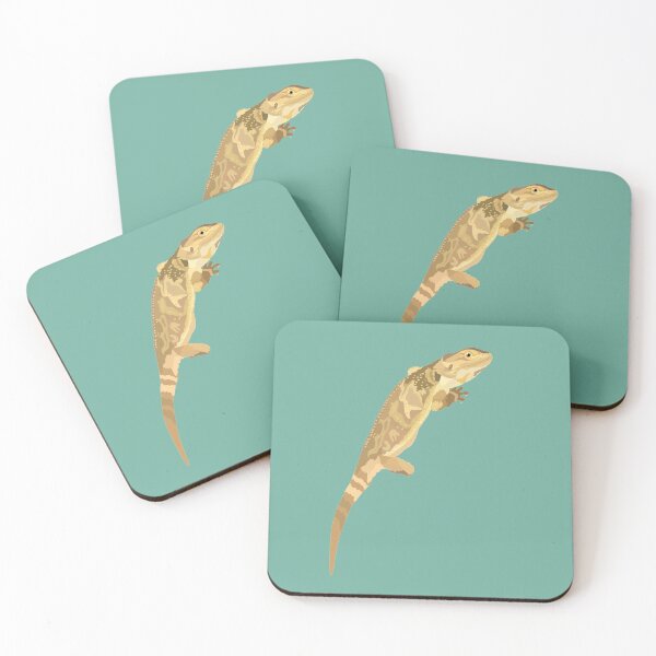 Item preview, B is for Bearded Dragon,Bearded Dragon Artwork – Popular Reptile Illustration and Exotic Pet Design designed and sold by PrettylittlepastelUk.
