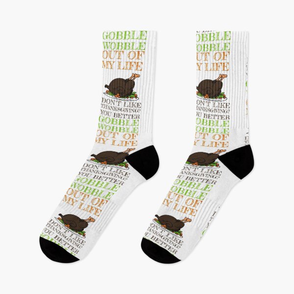 Item preview, Gobble Wobble Out of My Life Funny Thanksgiving designed and sold by perfectpresents.