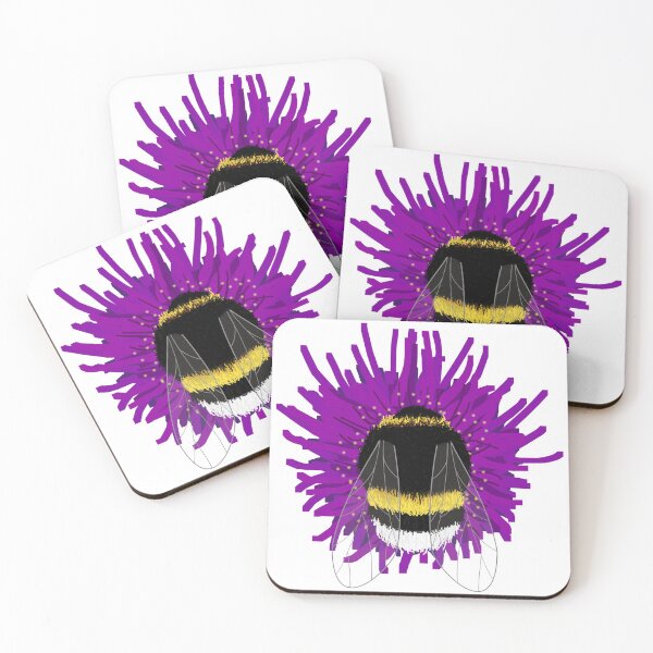 Item preview, Sleeping Bumblebee in Flower designed and sold by SHhhhhdesigns.