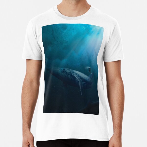 dive with whale Premium T-Shirt