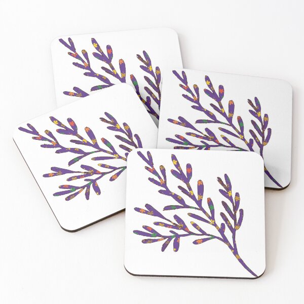 Item preview, multicolor leaves designed and sold by Doucheka.