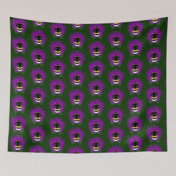 Item preview, Sleeping Bumblebee in Flower designed and sold by SHhhhhdesigns.