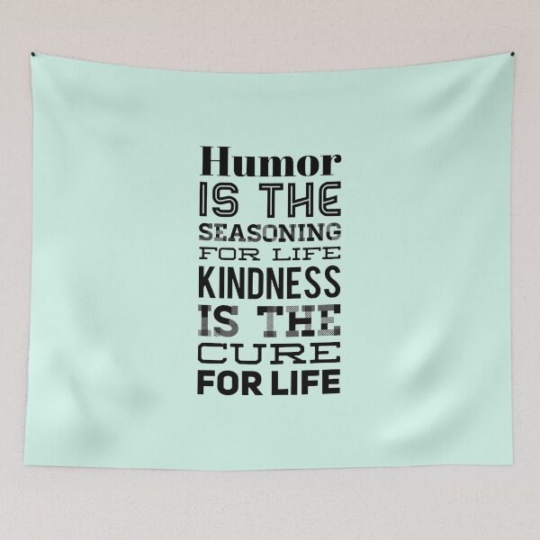 Item preview, Humor and Kindness - Cool Sticker designed and sold by joejiing.