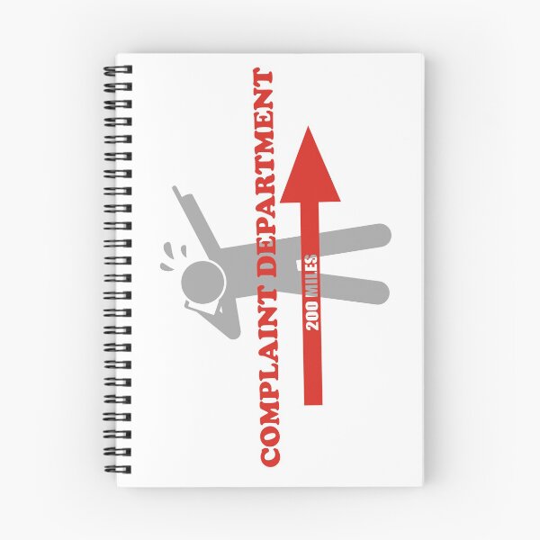 Item preview, Complaint Department 200 Miles Funny Quote designed and sold by Mary Riley.