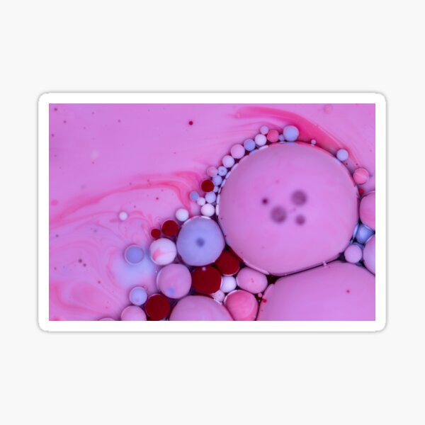 Bubbles Art Emilys Sticker