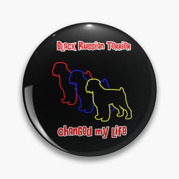 Item preview, Black Russian Terrier Changed my Life - Dog Art dogs Silhouette - pet designed and sold by Coolstuff4you71.