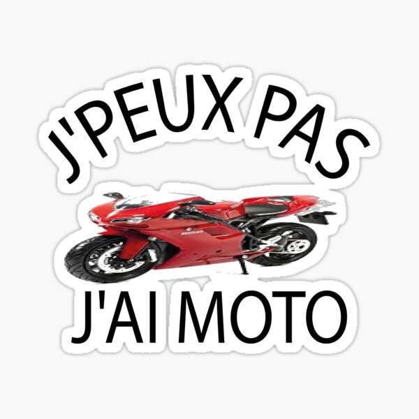 Moto Passion Stickers Redbubble