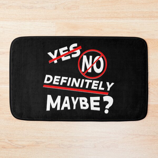 Item preview, Yes, No, Definitely Maybe? designed and sold by SolarCross.