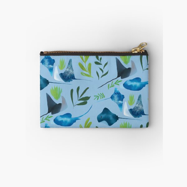 Item preview, Cute Watercolor Sting Rays Blue Ocean Wildlife designed and sold by TheRainbowRoom.