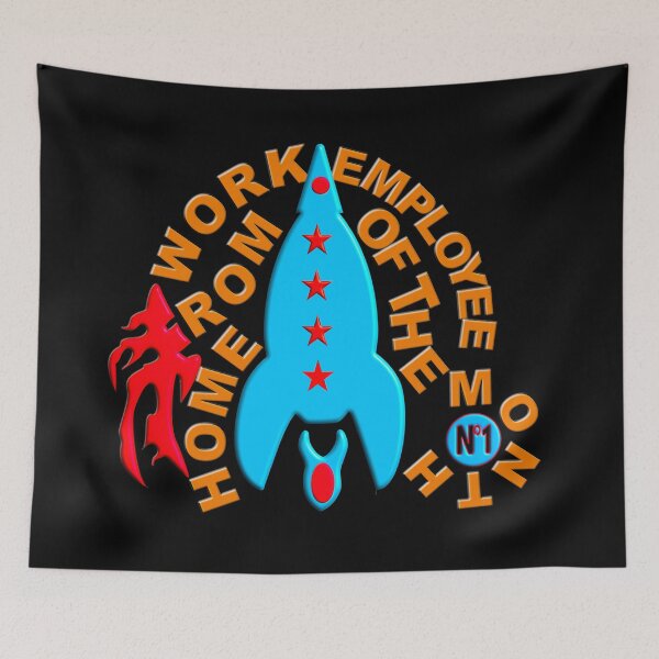 Item preview, WORK FROM HOME EMPLOYEE OF THE MONTH NUMBER ONE designed and sold by Ralek.