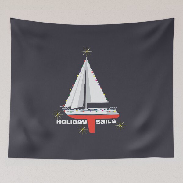 Item preview, Holiday Sails Sailboat designed and sold by SharksOnShore.