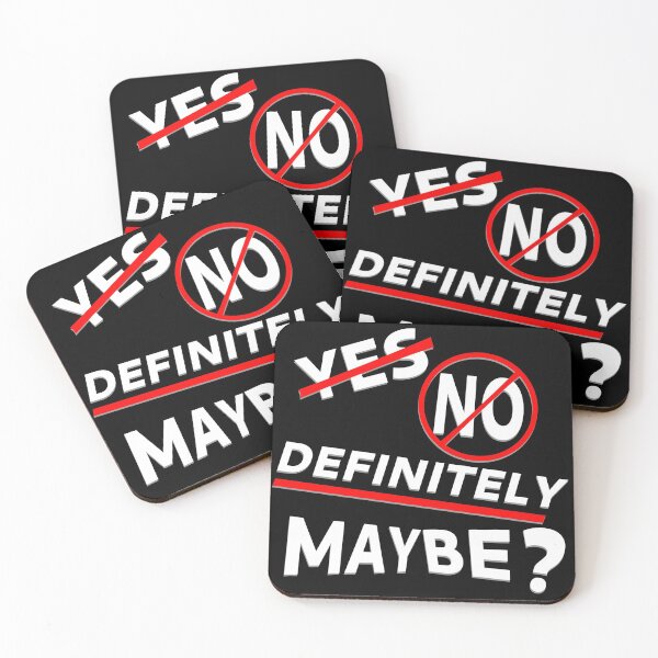 Item preview, Yes, No, Definitely Maybe? designed and sold by SolarCross.