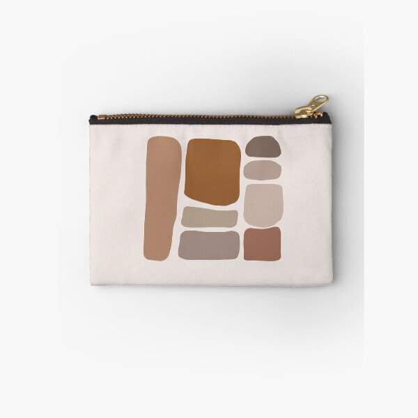 Item preview, Boho Abstract Shape Warm Toned  minimalist Print designed and sold by zedonee.