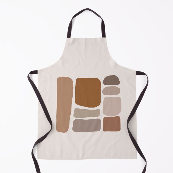 Item preview, Boho Abstract Shape Warm Toned  minimalist Print designed and sold by zedonee.