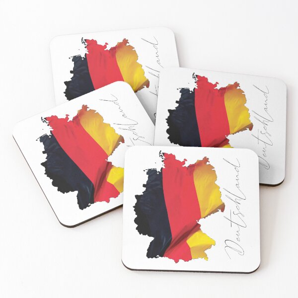 Item preview, Germany flag in the wind - Flag Map DE (dark) designed and sold by NA-WORLDWIDE.