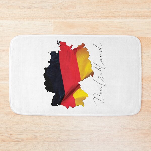 Item preview, Germany flag in the wind - Flag Map DE (dark) designed and sold by NA-WORLDWIDE.