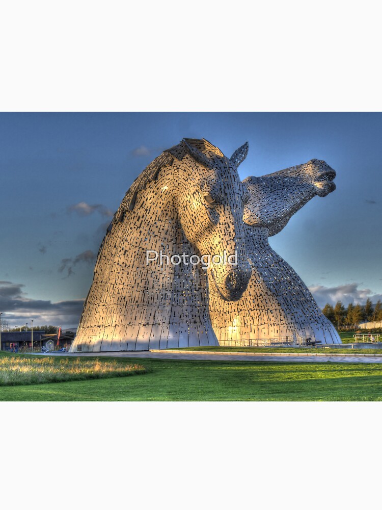 The Kelpies, Helix Park , Falkirk by goldyart