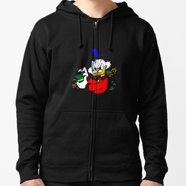 Scrooge McDuck Zipped Hoodie
