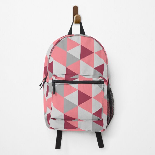 Item preview, Burgundy pink and grey pattern designed and sold by Gatugi.
